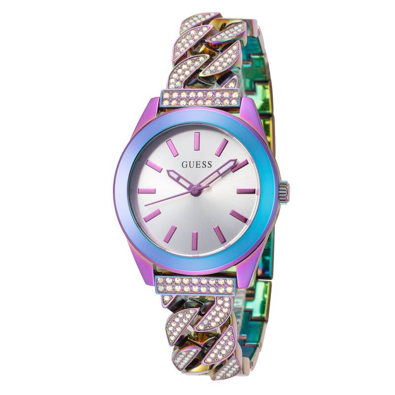 Guess Women's Serena 32mm Quartz Watch GW0546L3 - Purple - One Size