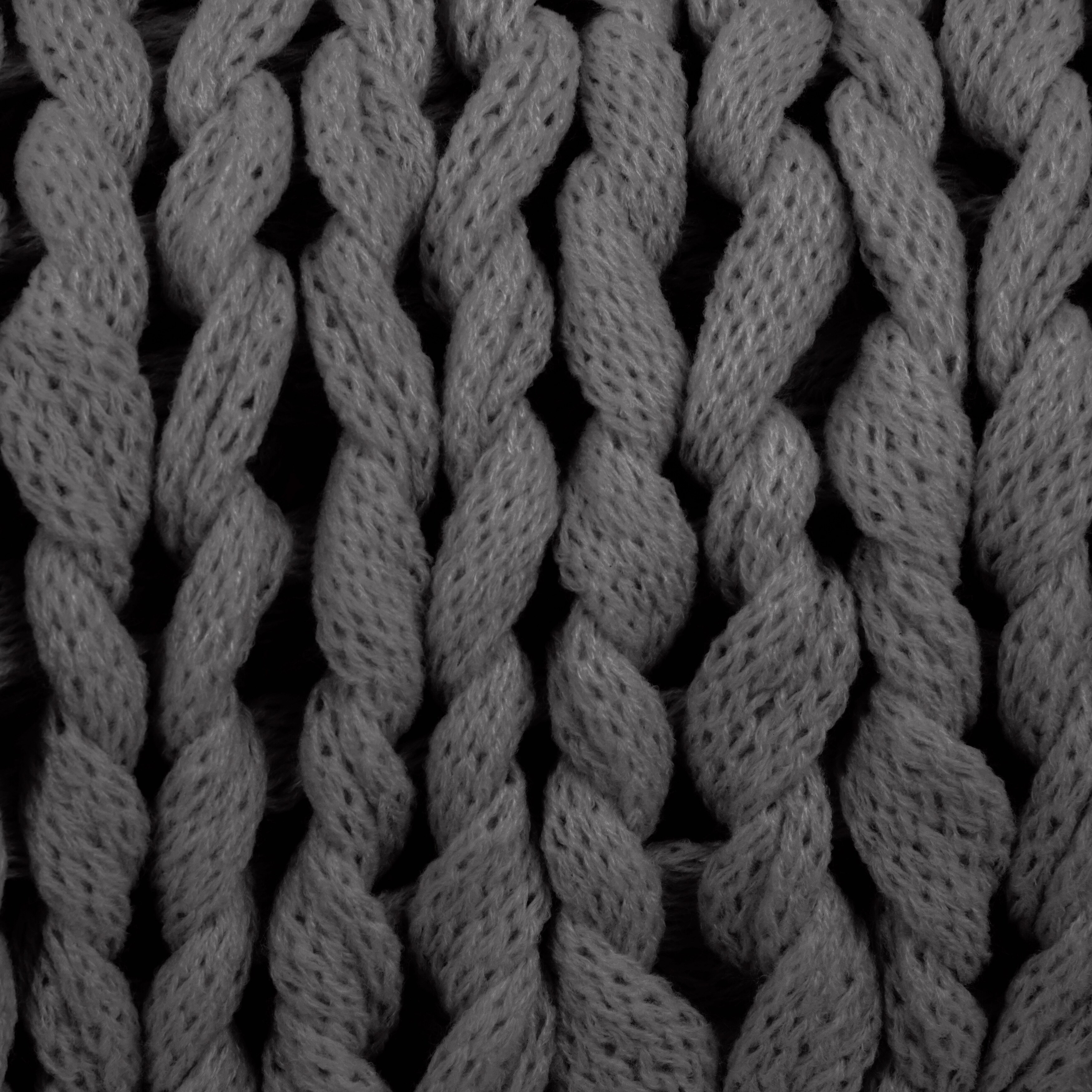 Becky Cameron Handmade Chunky Knit Throw Blanket