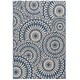 preview thumbnail 1 of 4, SAFAVIEH Courtyard Helmtrude Casual Rug 5'1" x 7'6" - Blue/Beige - Rectangle