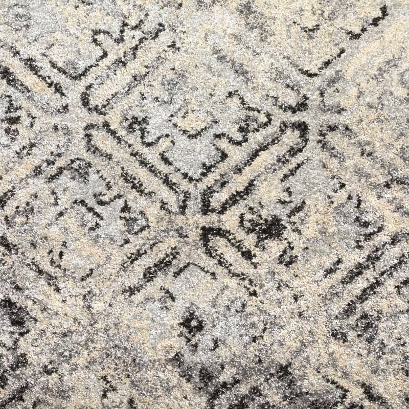 Addison Plano Moroccan Boho GREY Area Rug