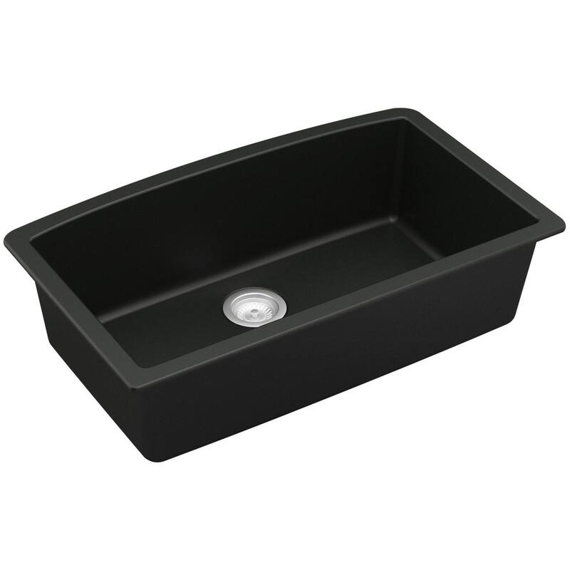 Karran USA QU-712 Quartz QU 32" Undermount Single Basin Quartz