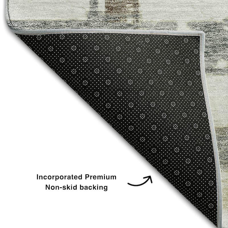 Premium Washable Super Soft Transitional Mayfield Rug