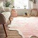preview thumbnail 19 of 18, Nuloom Contemporary Stripped Safari Acrylic Faux Zebra Shaped Area Rug