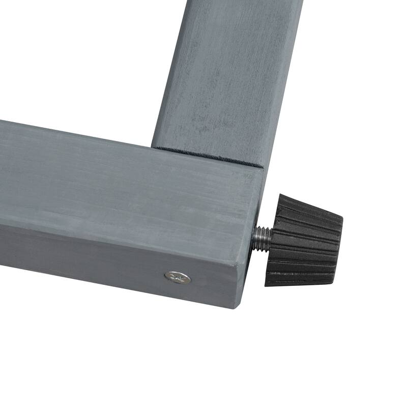 Kitchen Island with Foldable Grill Table, Grill Cart with Trash Can Storage, Stainless Steel Top Pizza Oven Table for Outdoor