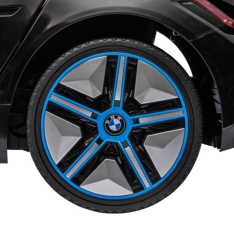 Aosom Electric Car for Kids, 12V Licensed BMW Ride on Car with 2.4G Remote Control, Suspension System, Horn Honking