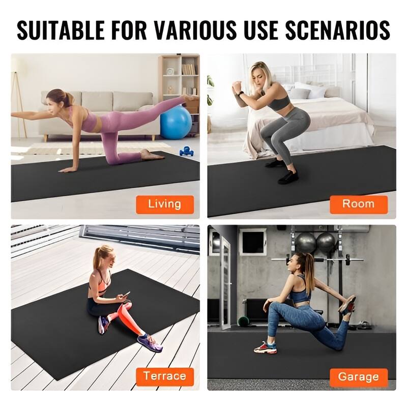 High Density Yoga Mat for Men & Women Pilates & Floor Workouts