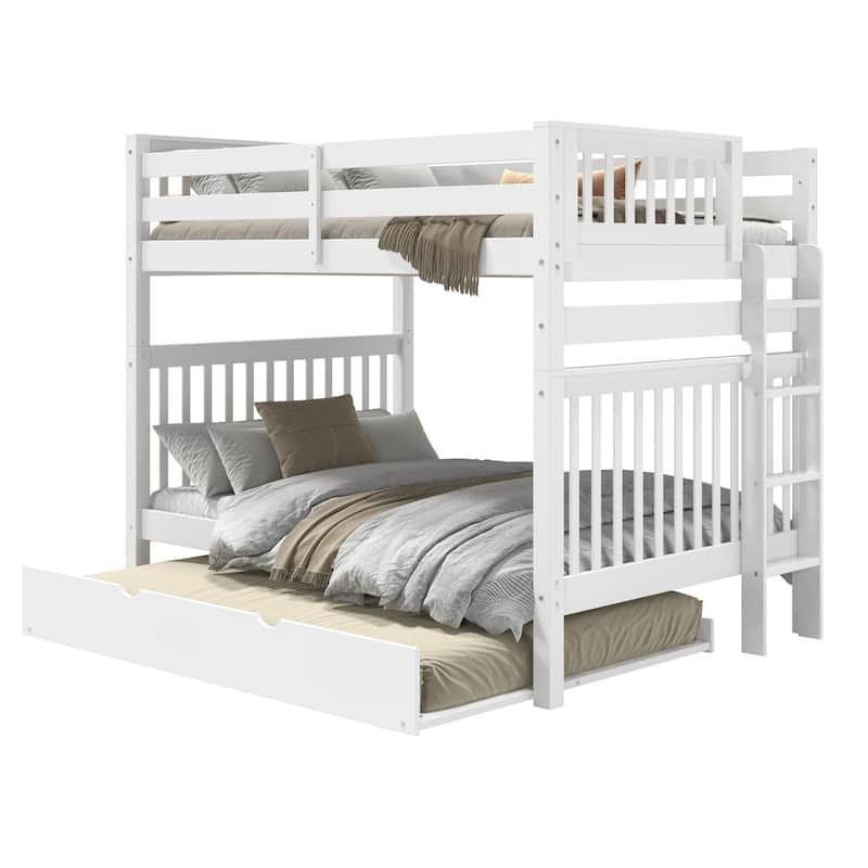 Taylor & Olive Trillium Full over Full Bunk Bed, Full Trundle