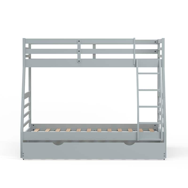 Plana Wood Bunk Bed and Trundle