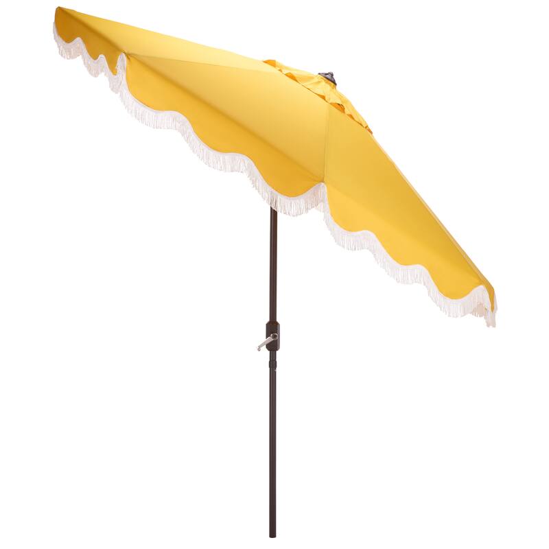 SAFAVIEH Outdoor Living Torsa 9ft Crank Umbrella