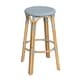 preview thumbnail 8 of 89, Tobias Rattan Round Bar Stool
