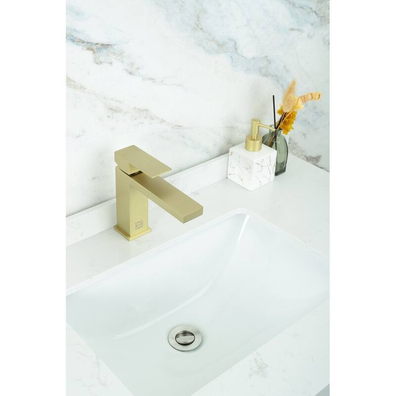 Indigo Home Single Hole Single Handle Bathroom Faucet
