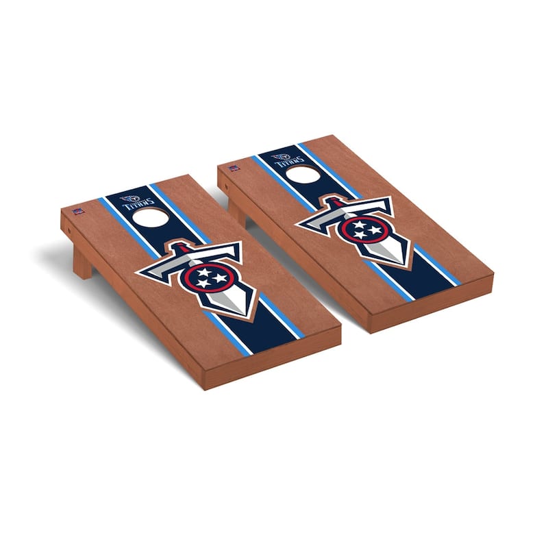 Tennessee Titans NFL Football Rosewood Cornhole Board Set 2