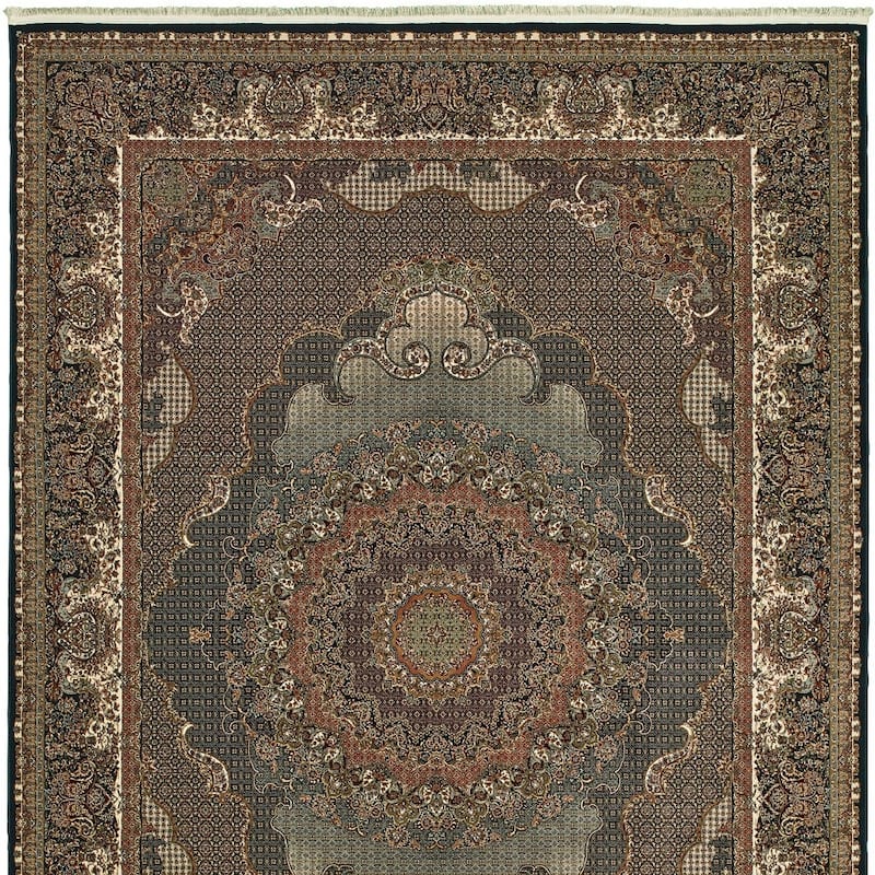 HomeRootsMedallion Traditional Runner Area Rug