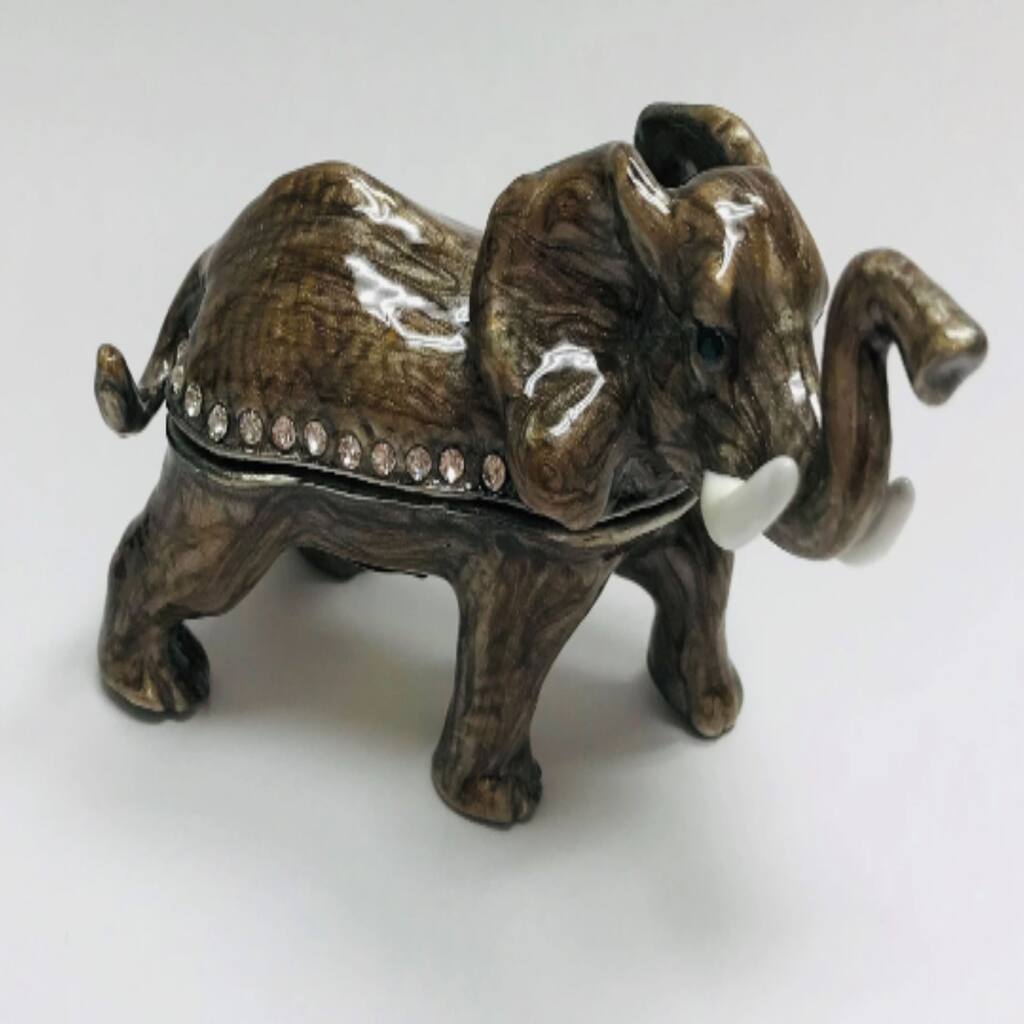 Cristiani Collezione Elephant Trinket Box