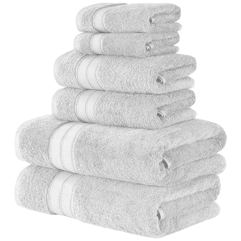 Modern Threads 6-Piece SpunLoft Towel Set