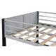 preview thumbnail 7 of 10, Triple Bunk Bed with Vent Board, Separatable into three beds, Black