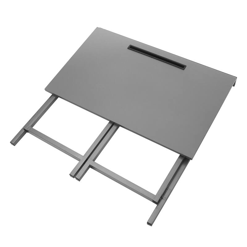 Urban Shop Folding Computer Desk with Tablet Slot