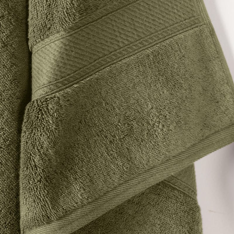 Superior Egyptian Cotton Pile Heavyweight Bath Towel Set of 2