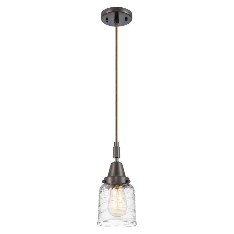 Innovations Lighting 447-1P-G513 Bell 5" Wide Mini Pendant with Clear