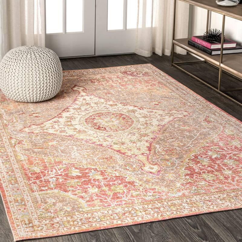 JONATHAN Y Portmany Modern Boho Vintage Medallion Area Rug