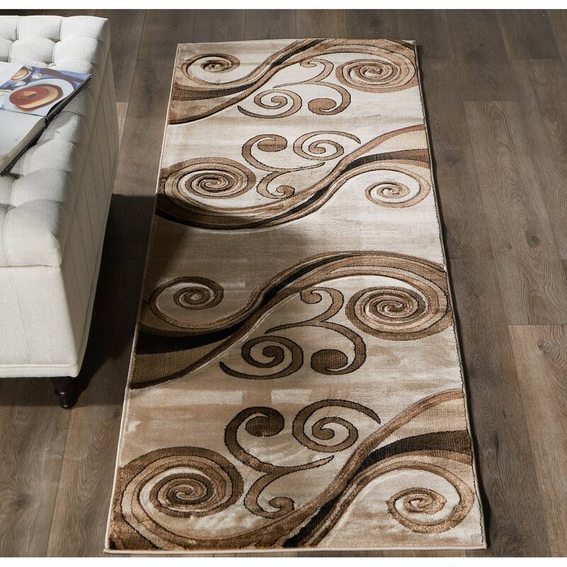 Orelsi Collection Abstract Area Rug