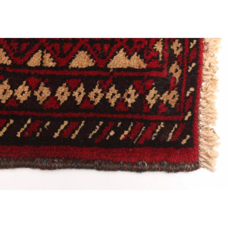 ECARPETGALLERY Hand-knotted Teimani Tan Wool Rug - 3'4 x 5'0