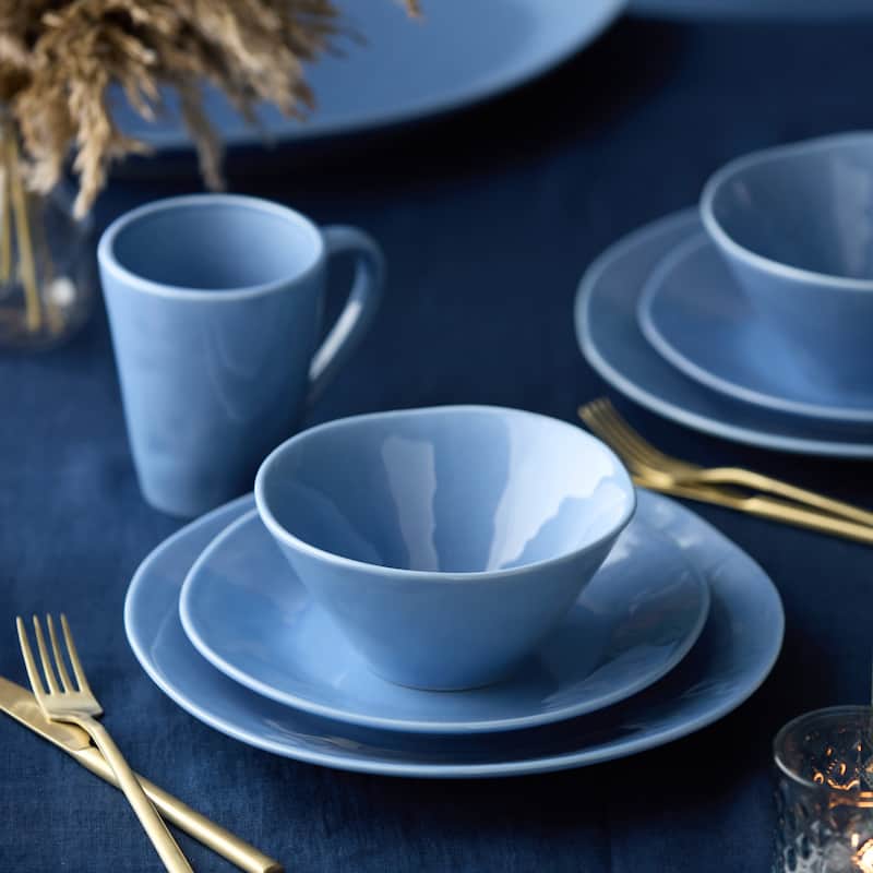 Certified International Cloudy Sky 6.25" Ice Cream/Dessert Bowls,Set of 4 - 6.25'' W x 6.25'' D x 3'' H