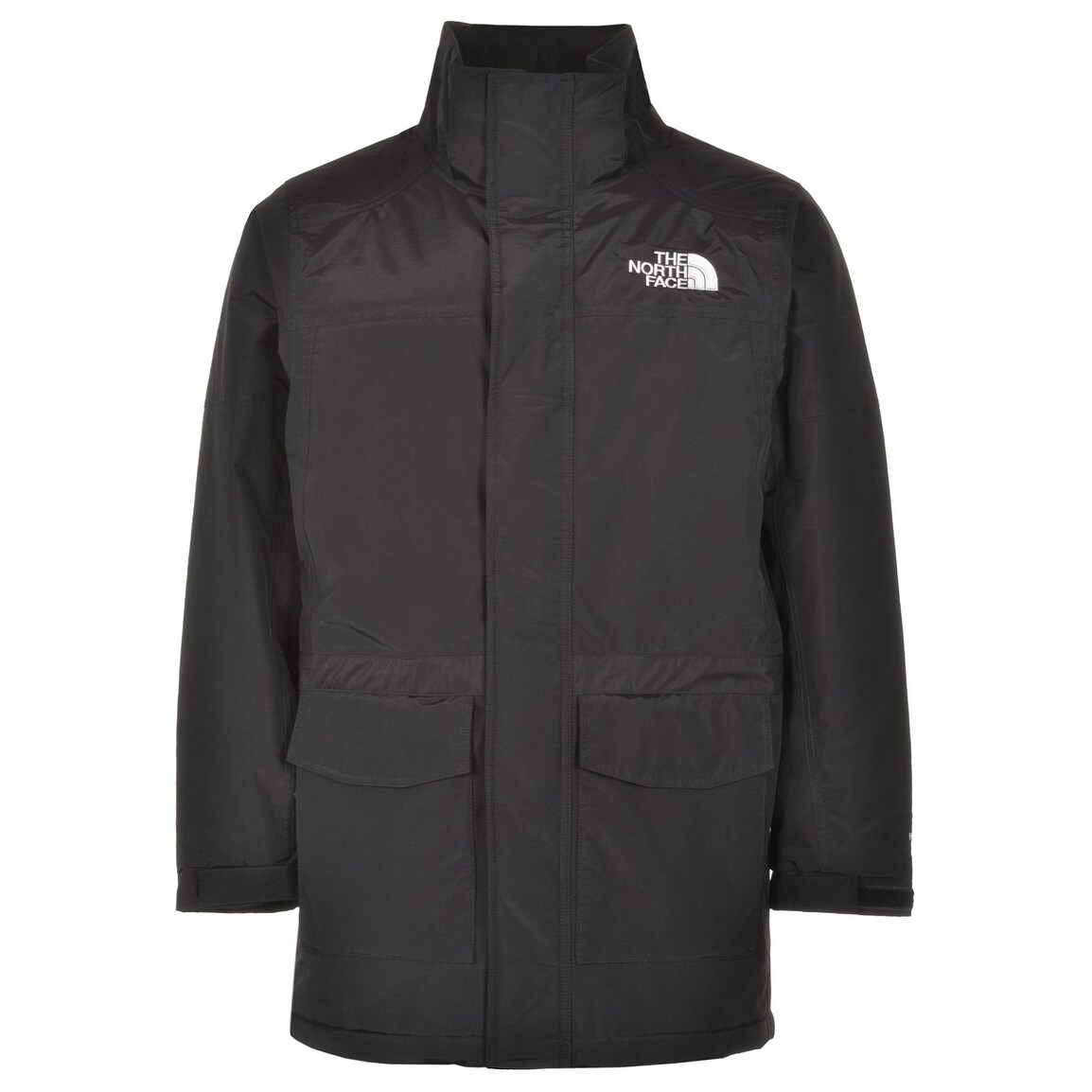 north face black men's coat