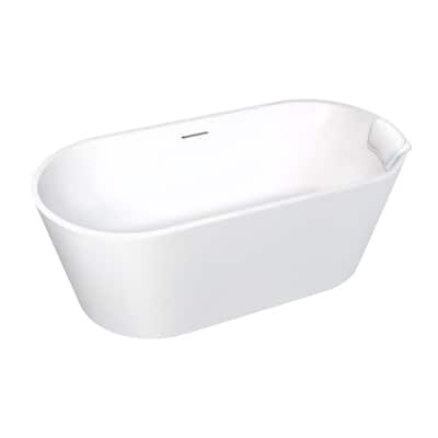 Transolid K-AFTM5931-M31 Maris 59" Free Standing Acrylic Soaking Tub