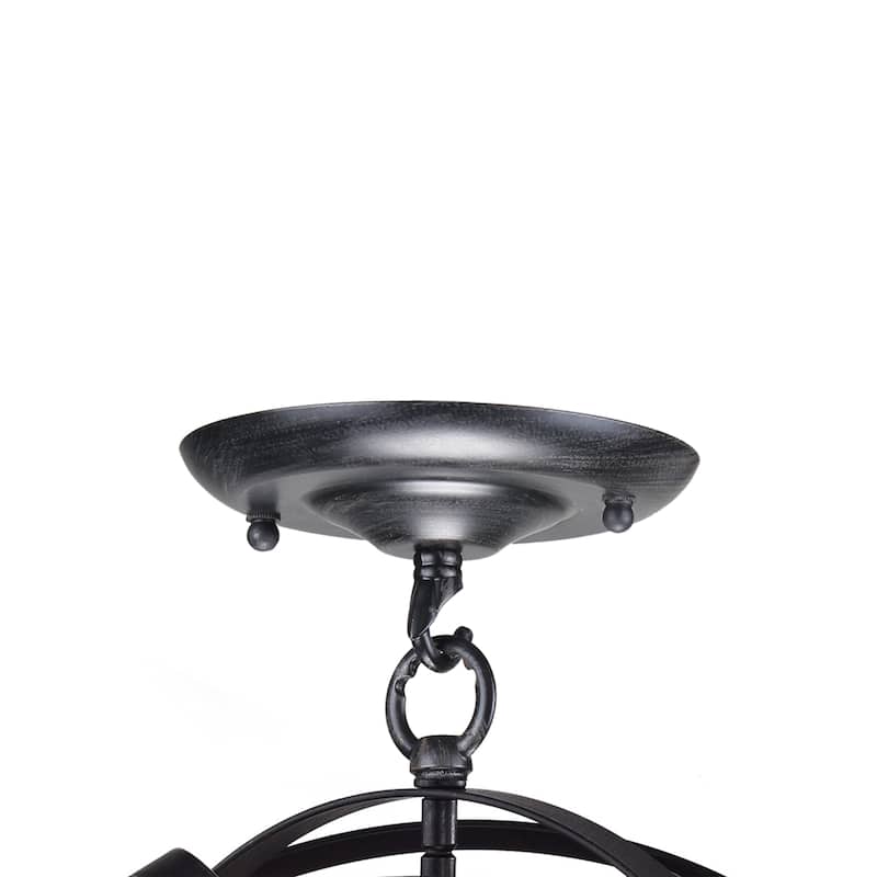 Eucryphia 3-Light Semi-Flush Mount