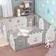 preview thumbnail 1 of 9, Foldable Baby Playpen Kids Safety Activity Center