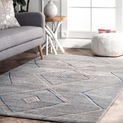 Nuloom Casual Contemporary Abstract Carrey Moroccan Mountain Area Rug