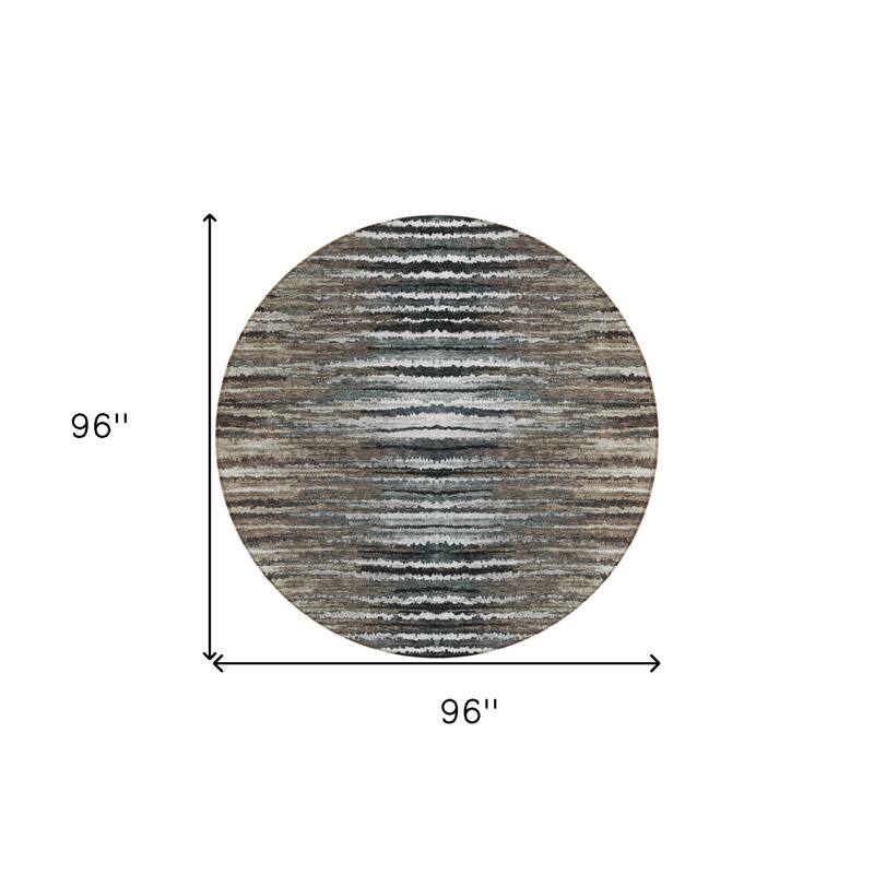 Alsin Stripe Easy-To-Clean Heritage-Inspired Outdoor Rug