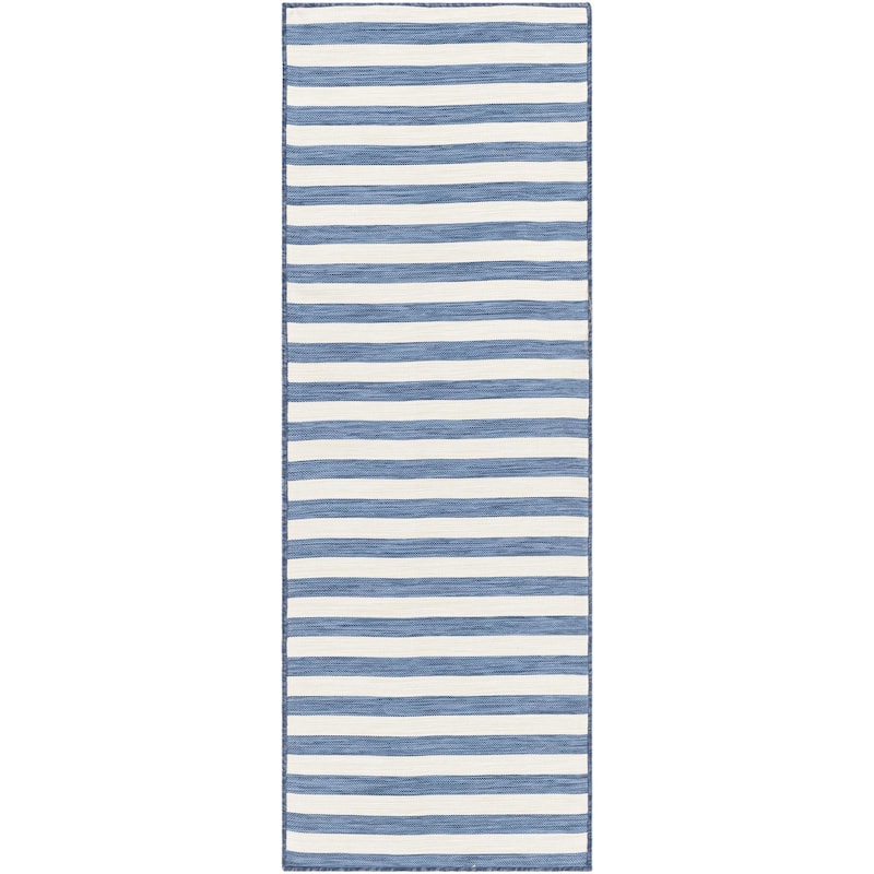 Kermie Country Stripe Indoor / OutdoorArea Rug