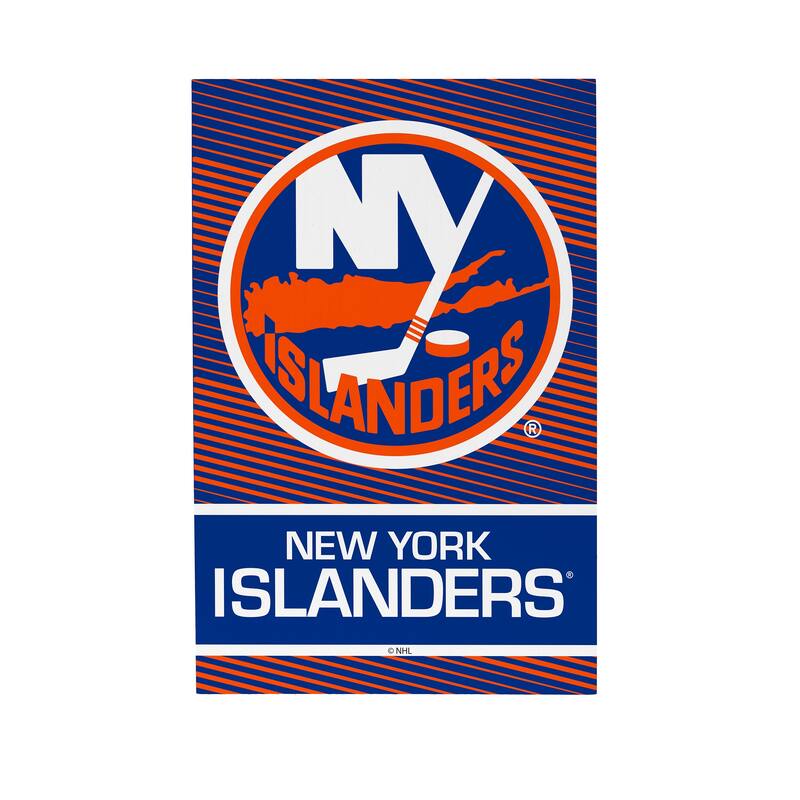 New York Islanders Wooden Tabletop Mantel Shelf Sign