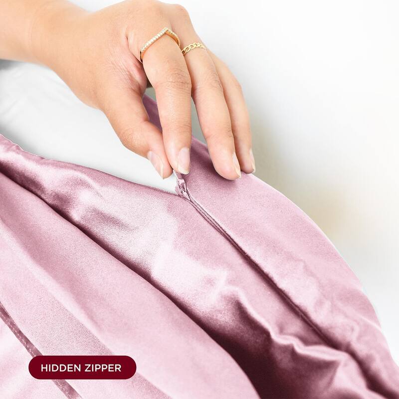 NIGHT Silk Washable Pillowcase - Luxury Mulberry Silk Pillow Covers for Skin and Hair