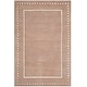preview thumbnail 115 of 130, SAFAVIEH Handmade Bella Alverta Dotted Border Wool Rug 3' x 5' - Beige/Ivory - Rectangle