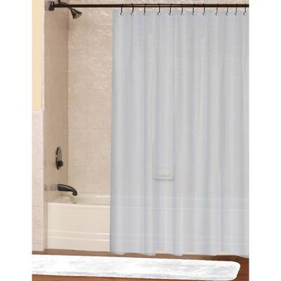 Vinyl 3-Gauge Shower Curtain Liner
