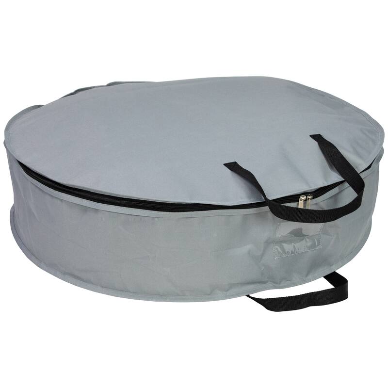 Multi-Seasonal Wreath Storage Bag - 30" - Gray