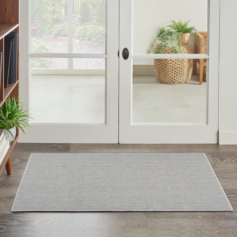 Nourison Textured Home Indoor Abstract Area Rug