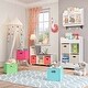 preview thumbnail 10 of 46, RiverRidge Kids Book Nook Cubby Toy Storage Cabinet with Bookshelf, Drawers, and Hooks