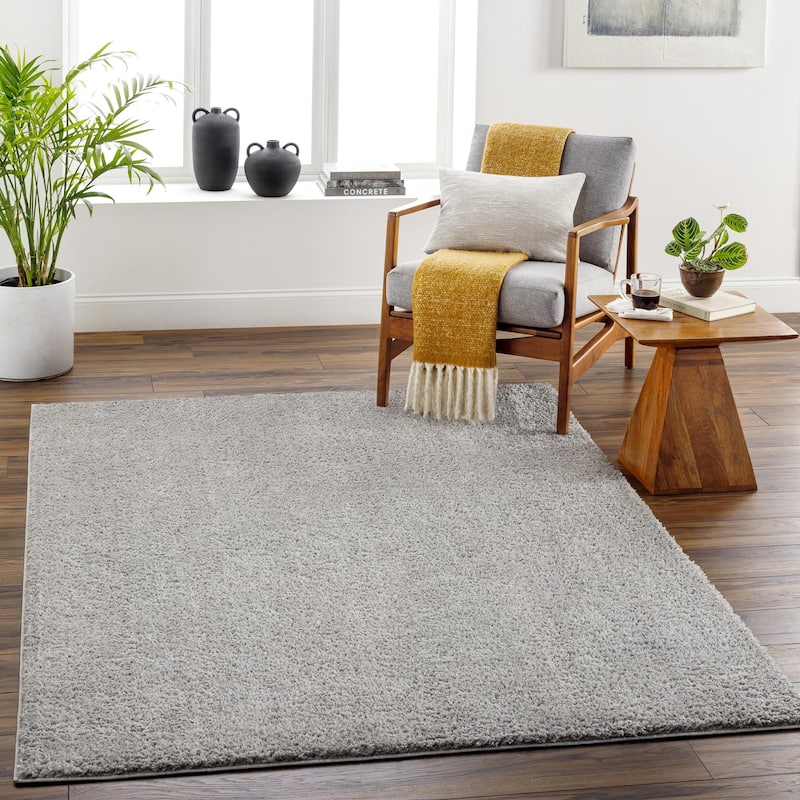 Livabliss Alfombra Machine Washable Plush Area Rug