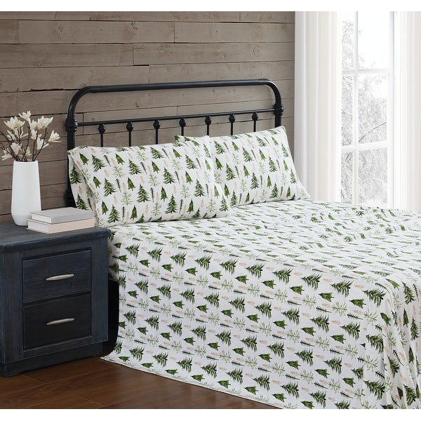 slide 2 of 71, Truly Soft Printed and Solid Cotton Flannel 4 Piece Sheet Set