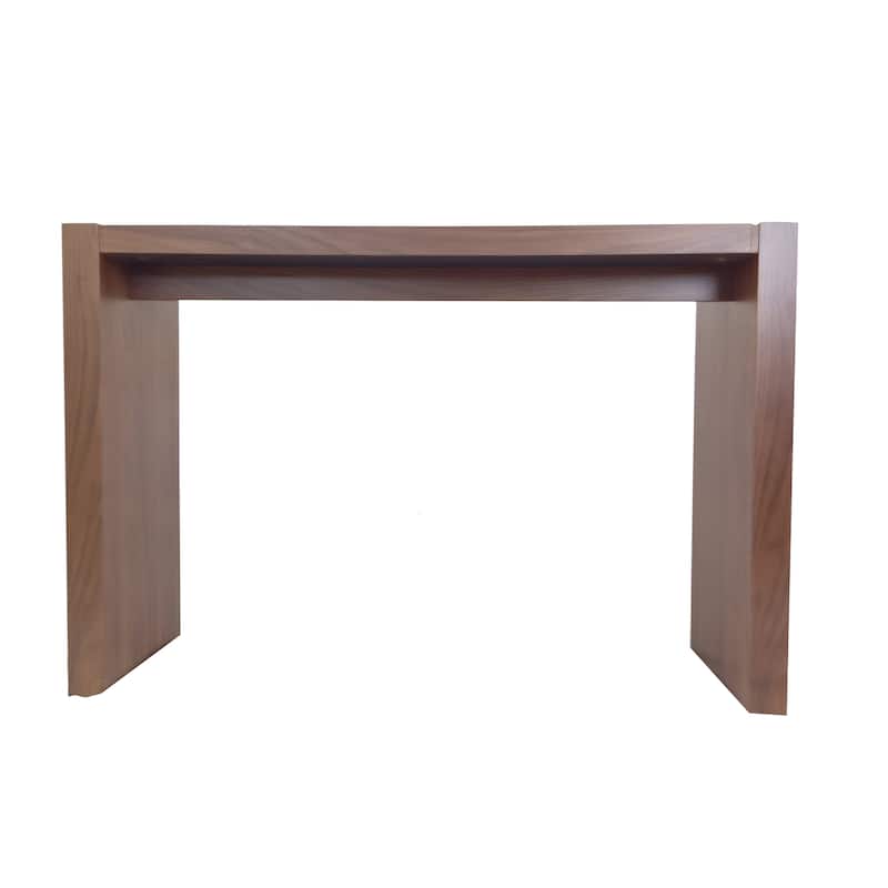HomeRoots 60" Brown Wood Rectangular Bar Height Bar Table - 60 in. x 40 in. x 18 in.
