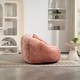 preview thumbnail 65 of 93, Chenille Bean Bag Loveseat Sofa High Back for Adults and Kids Indoor & Outdoor