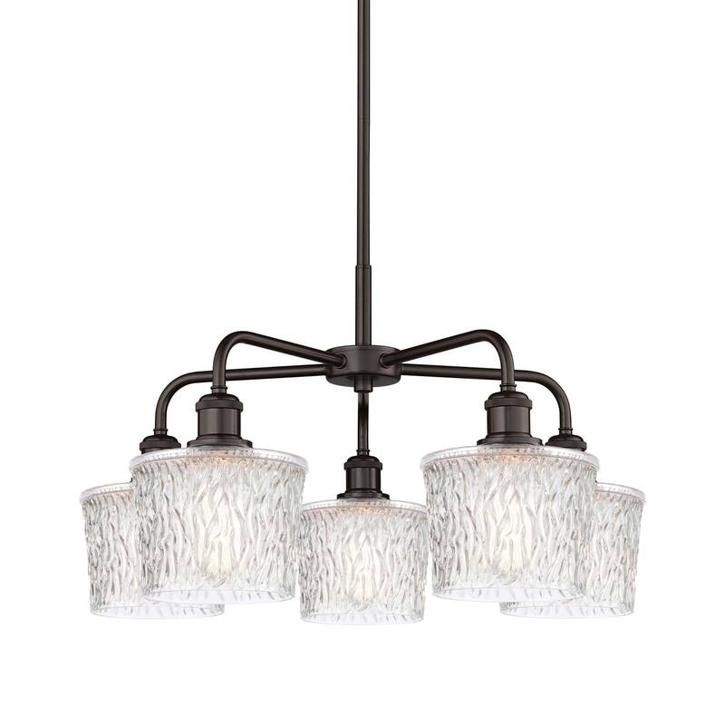 Innovations Lighting 516-5CR-15-25 Niagra Chandelier Niagra 5 Light - Oil Rubbed Bronze / Clear