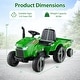 preview thumbnail 3 of 8, Gymax 2-in-1 Kids Ride On Tractor 12V Battery Powered Toy Car w/
