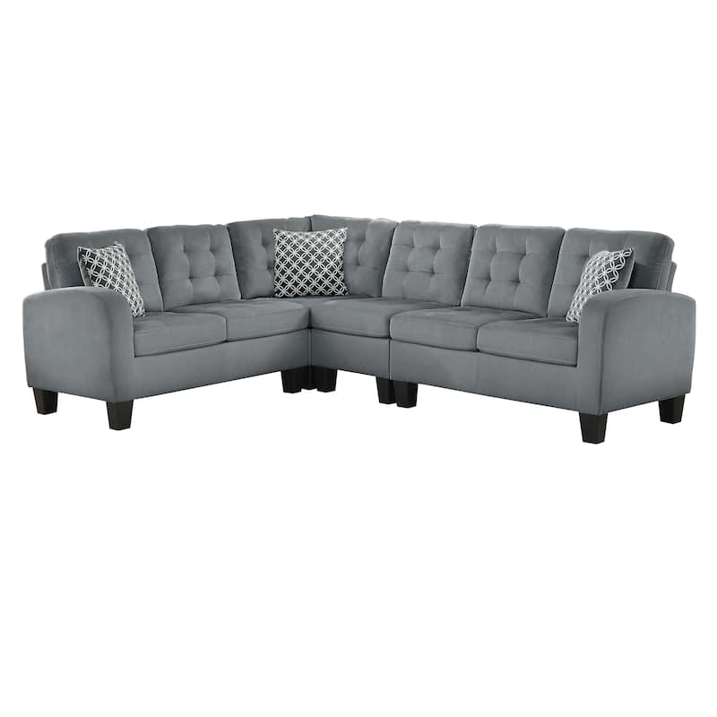 Nova Reversible Sectional Sofa - Grey