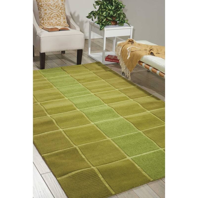 Nourison Westport Solid Geometric Hand-tufted Area Rug