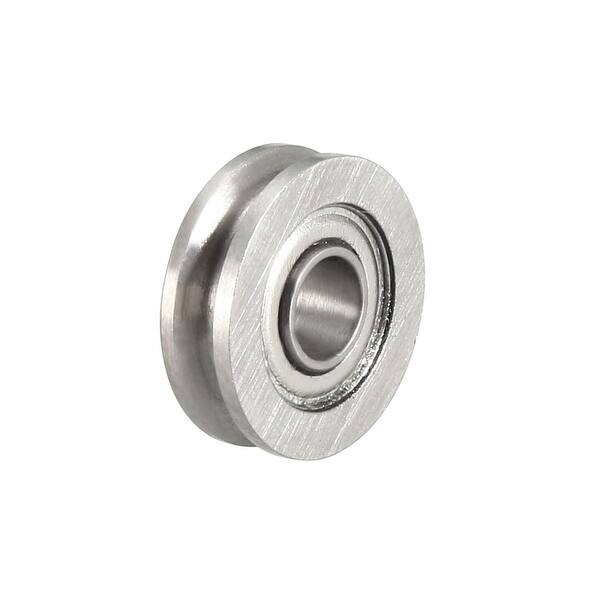 Shop U623zz U Groove Ball Bearing 3x10x3mm 623uu Shielded Guide Pulley Wheel Bearings Overstock 26406674